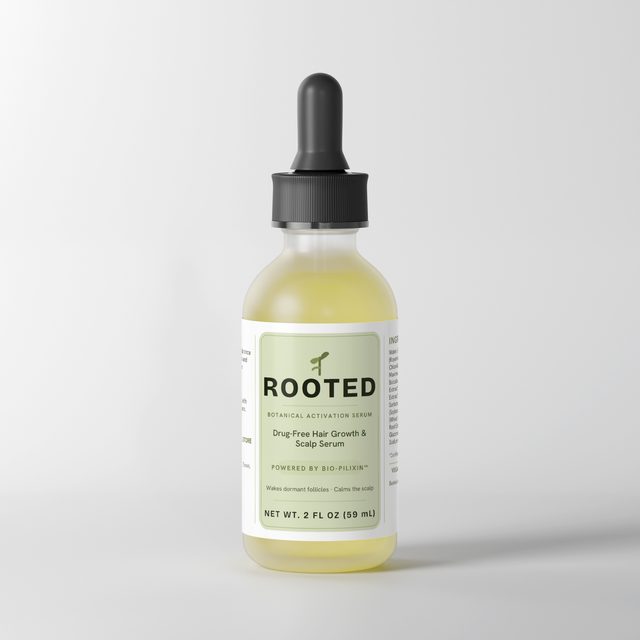 The recommended botanical hair serum